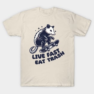 Live Fast Eat Trash T-Shirt